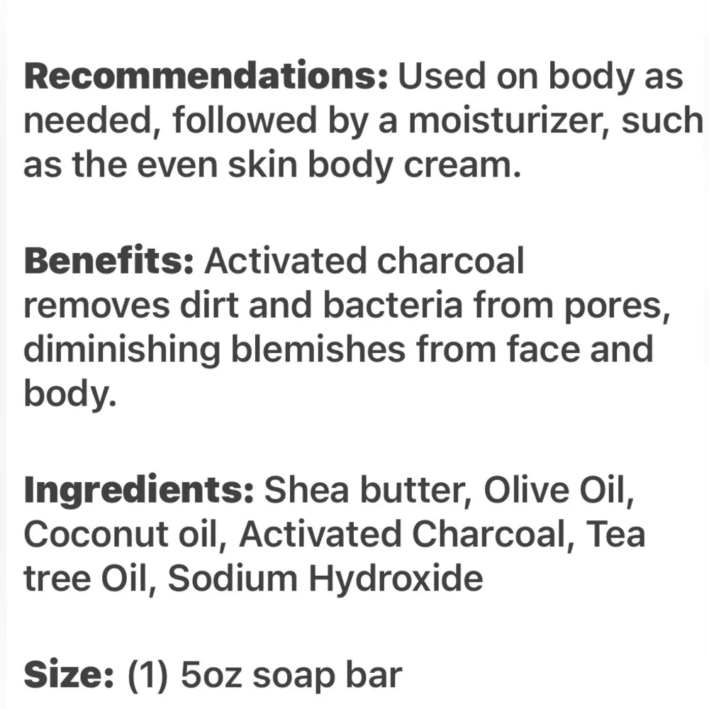Blemish Be Gone Bar by Ancient Cosmetics 5oz.
